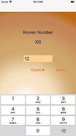 Üben Roman Numbers Screenshot